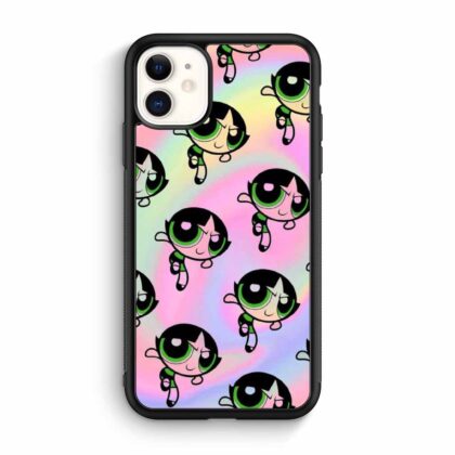Buttercup Powerpuff Girl Pattern iPhone 12 Mini | iPhone 12 | iPhone 12 Pro | iPhone 12 Pro Max Case