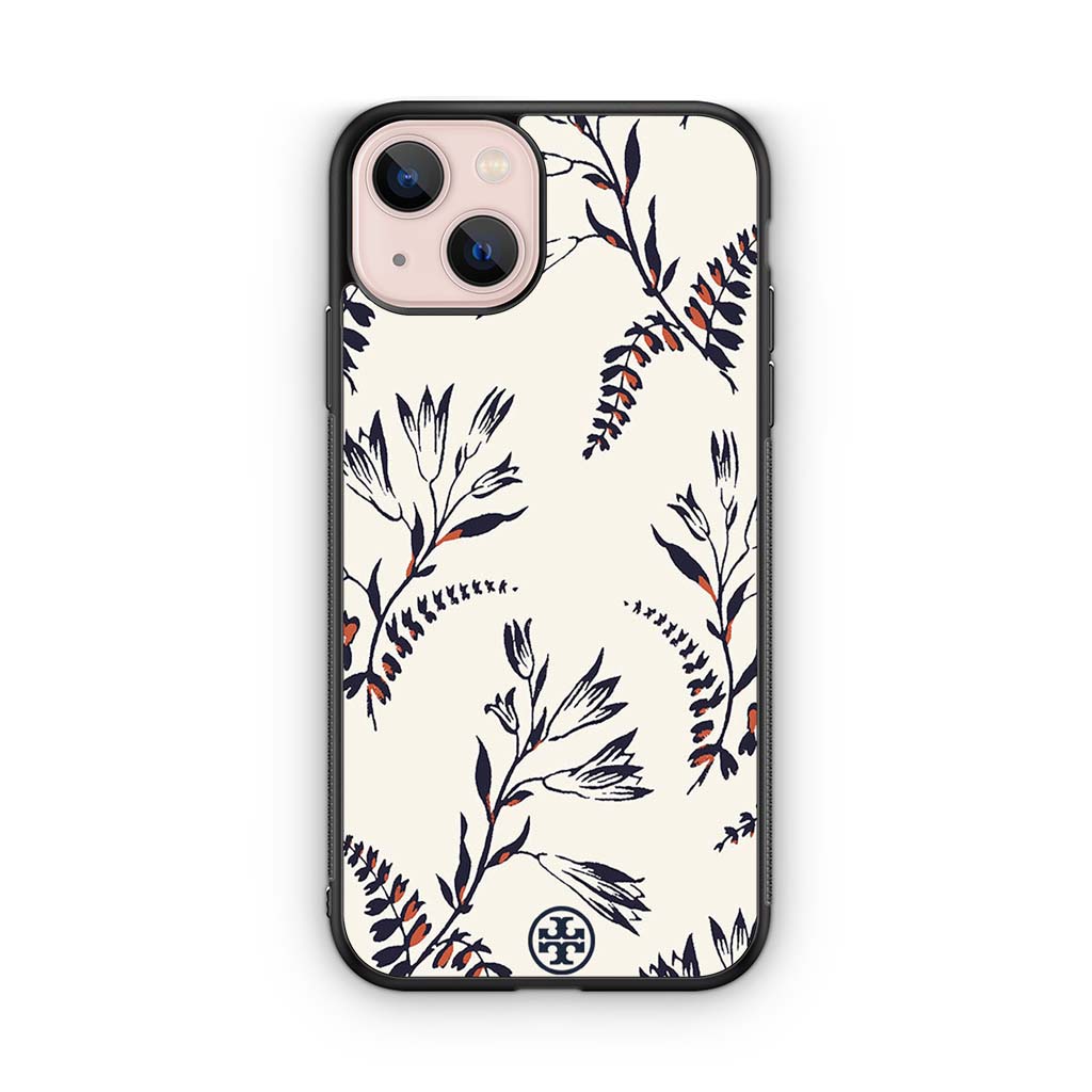 Tory Burch Floral Pattern iPhone 13 | iPhone 13 Mini | iPhone 13