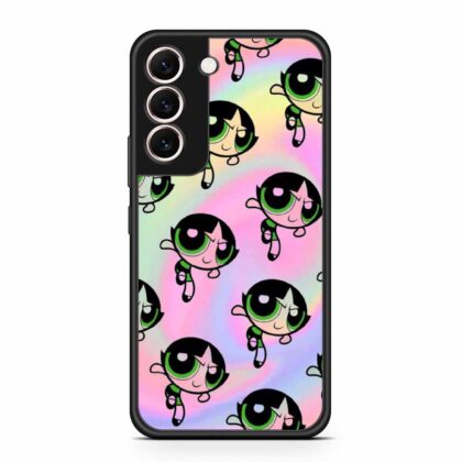 Buttercup Powerpuff Girl Pattern Samsung Galaxy S22 | S22+ | S22 Ultra Case