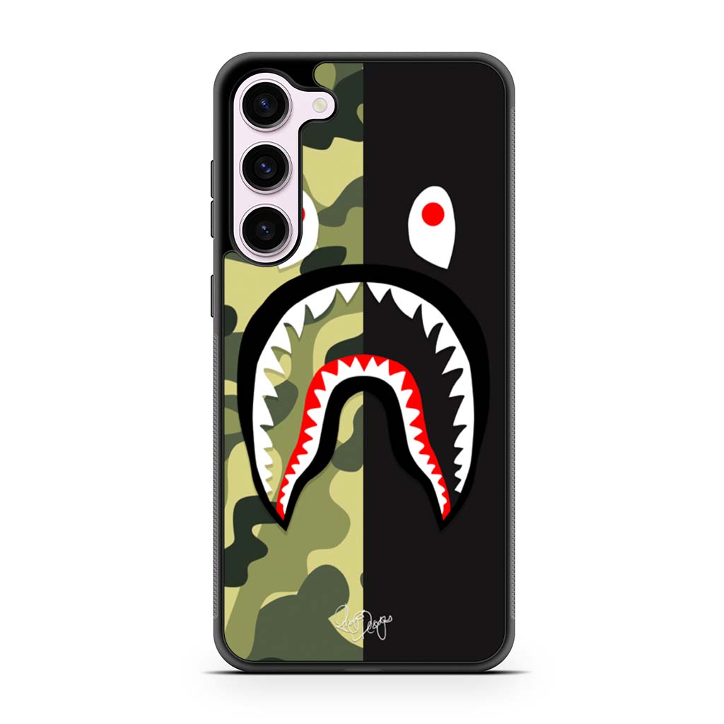 Bape Camo Shark Samsung Galaxy S23 | S23+ | S23 Ultra | S23 FE Case ...