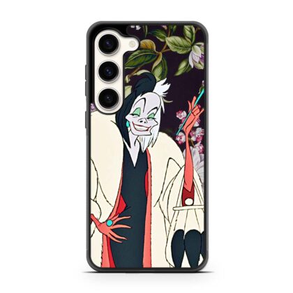 101 Dalmatians Cruella De Vil Floral Samsung Galaxy S23 | S23+ | S23 Ultra | S23 FE Case