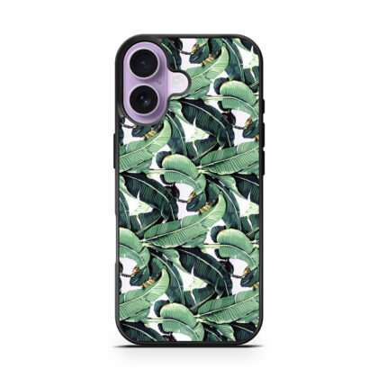 Tropical Banana Leaves Pattern iPhone 17 Series Case
